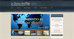 Desktop Screenshot of lasendaantigua.net